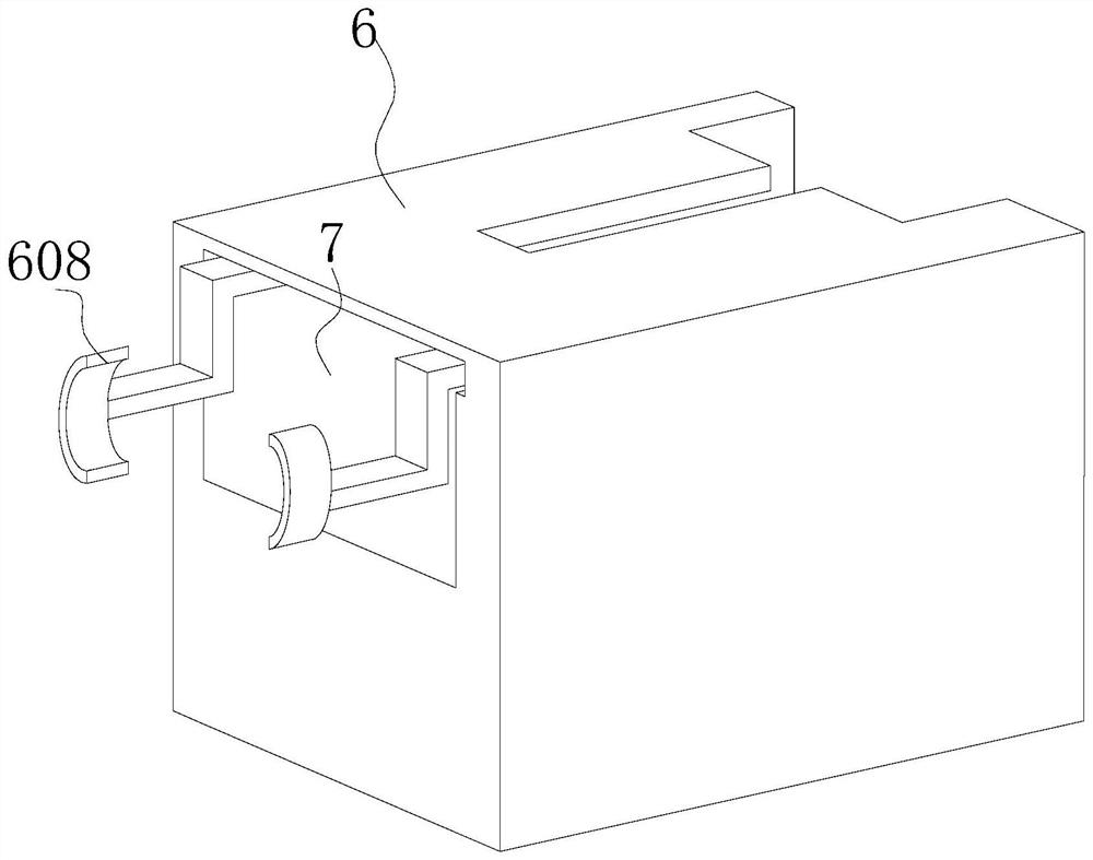 Cable breakpoint wiring device for electric power