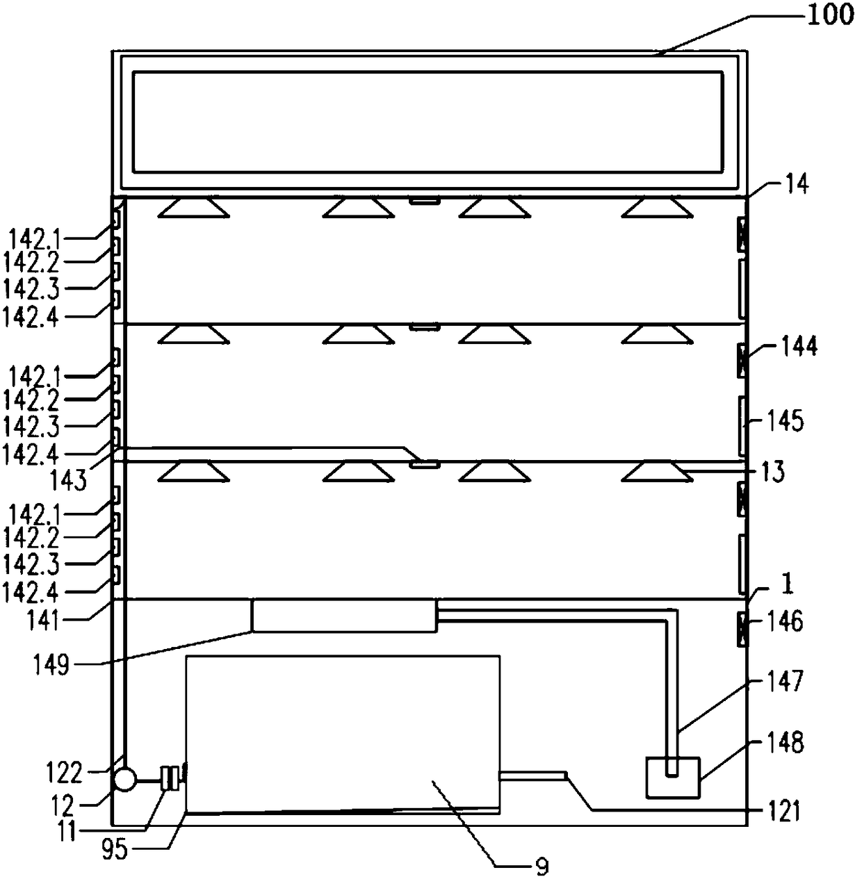 Micro-nano bubble water seed-soaking and germination-accelerating equipment and germination-accelerating method