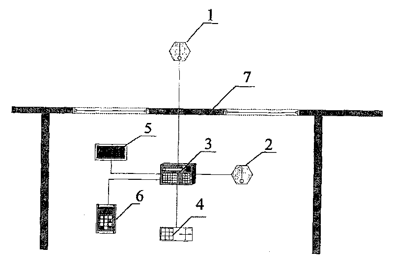 Detection method for protecting integral heat-insulation property of structure