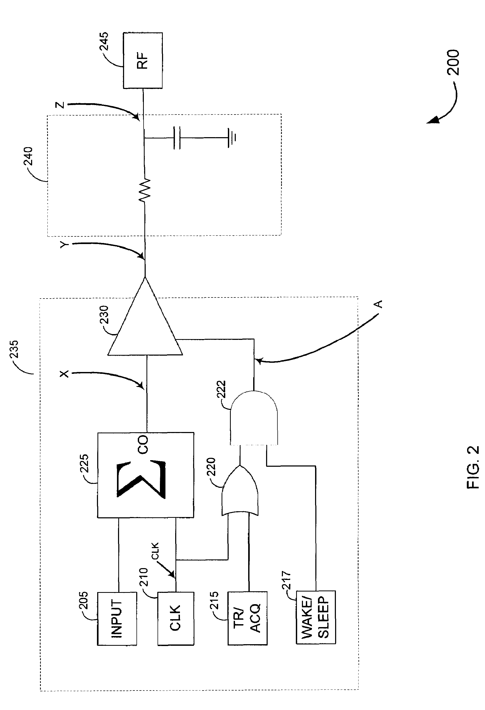 Single bit DAC with tristate driver