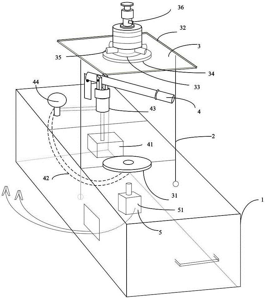 Gas relay leakproofness detection device