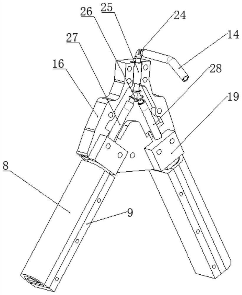 Rigid-flexible coupling double-drive pneumatic gripper