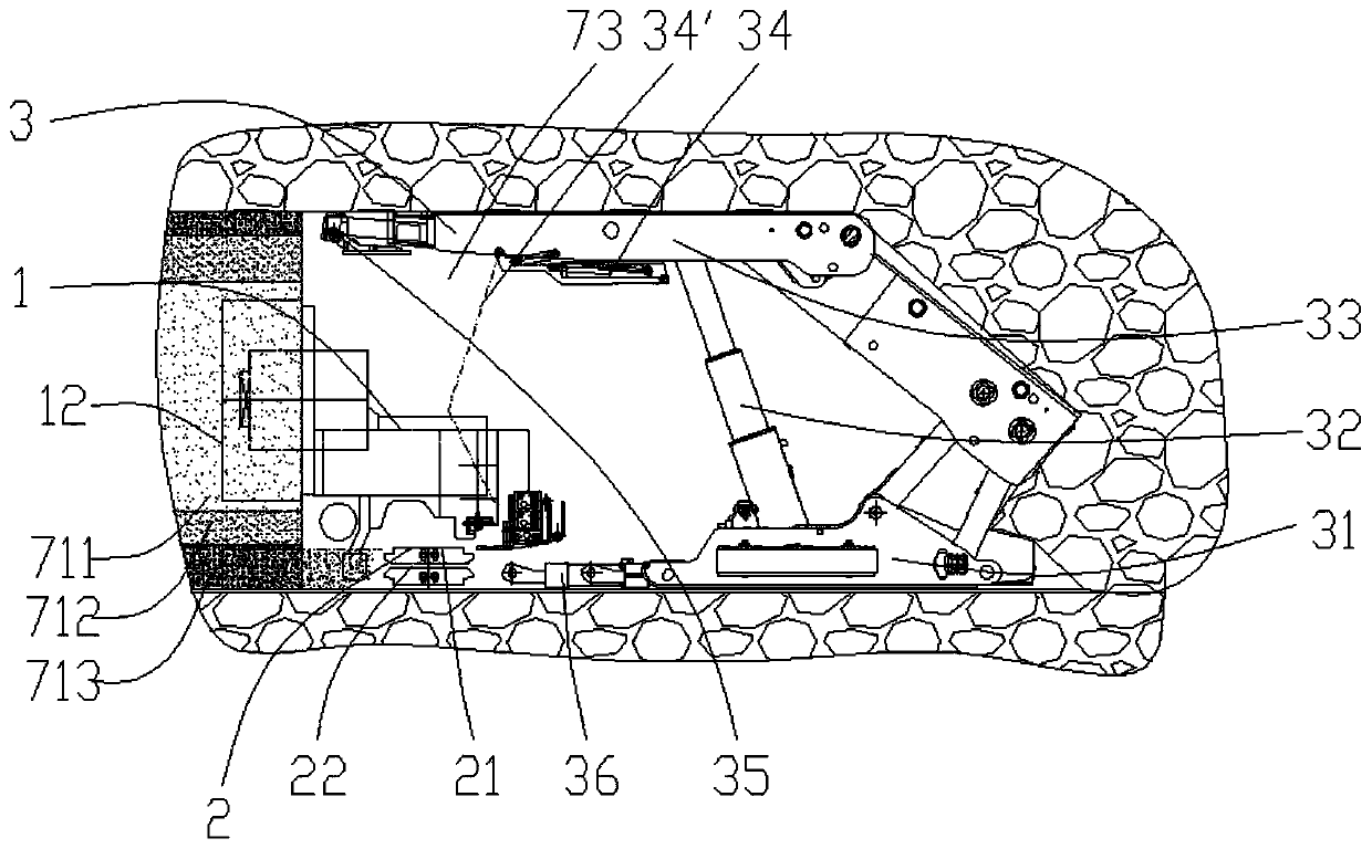 Underground Mechanized Continuous Mining Method of Hard Mineral Materials