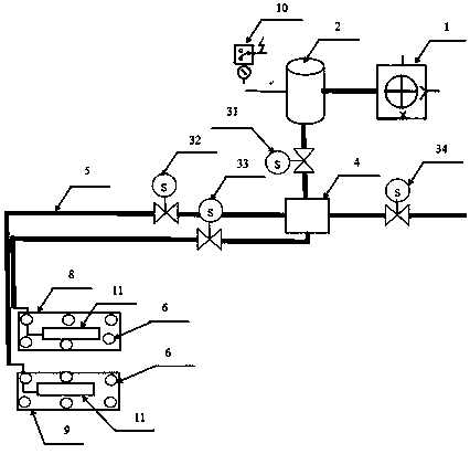 Vacuum device for automatic glue machine