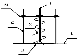 Vacuum device for automatic glue machine