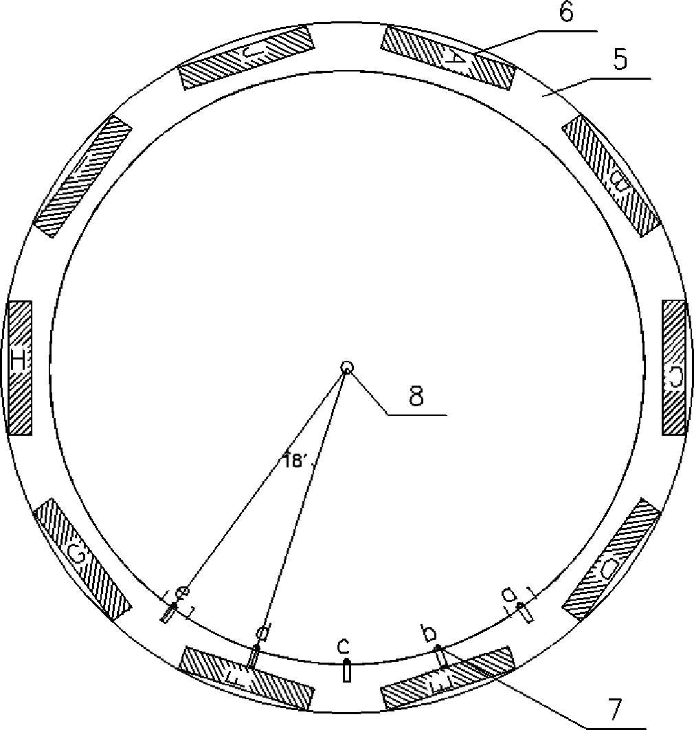 Wheel-type fan driving method and wheel-type fan