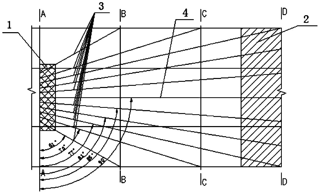 Subway interval construction method for utilizing cantilever heading machine to downwards penetrate through pedestrian passageway