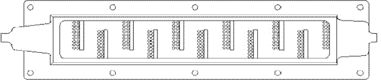 Photocatalysis reduction method and device for CO2 in flue gas in oxygen-enriched combustion power plant