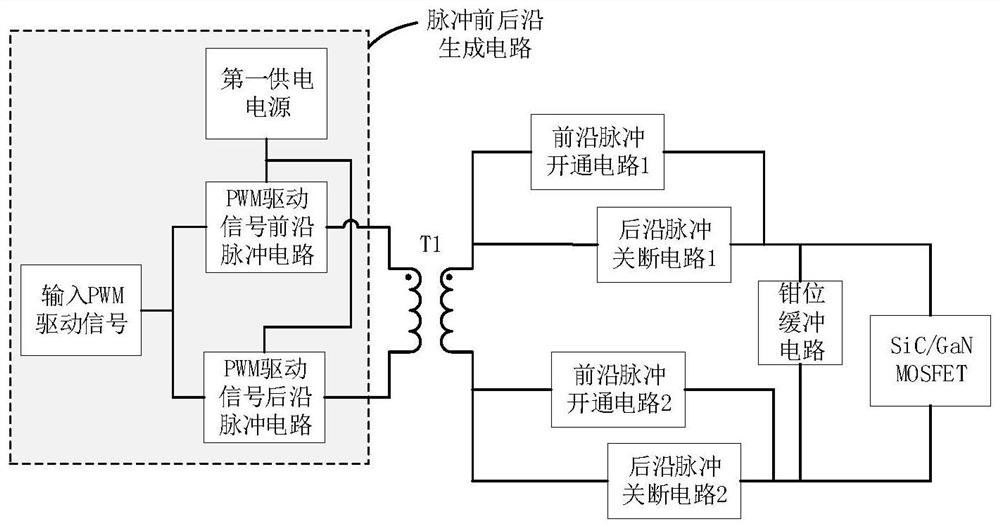 SiC/GaN MOSFET drive circuit and integrated circuit