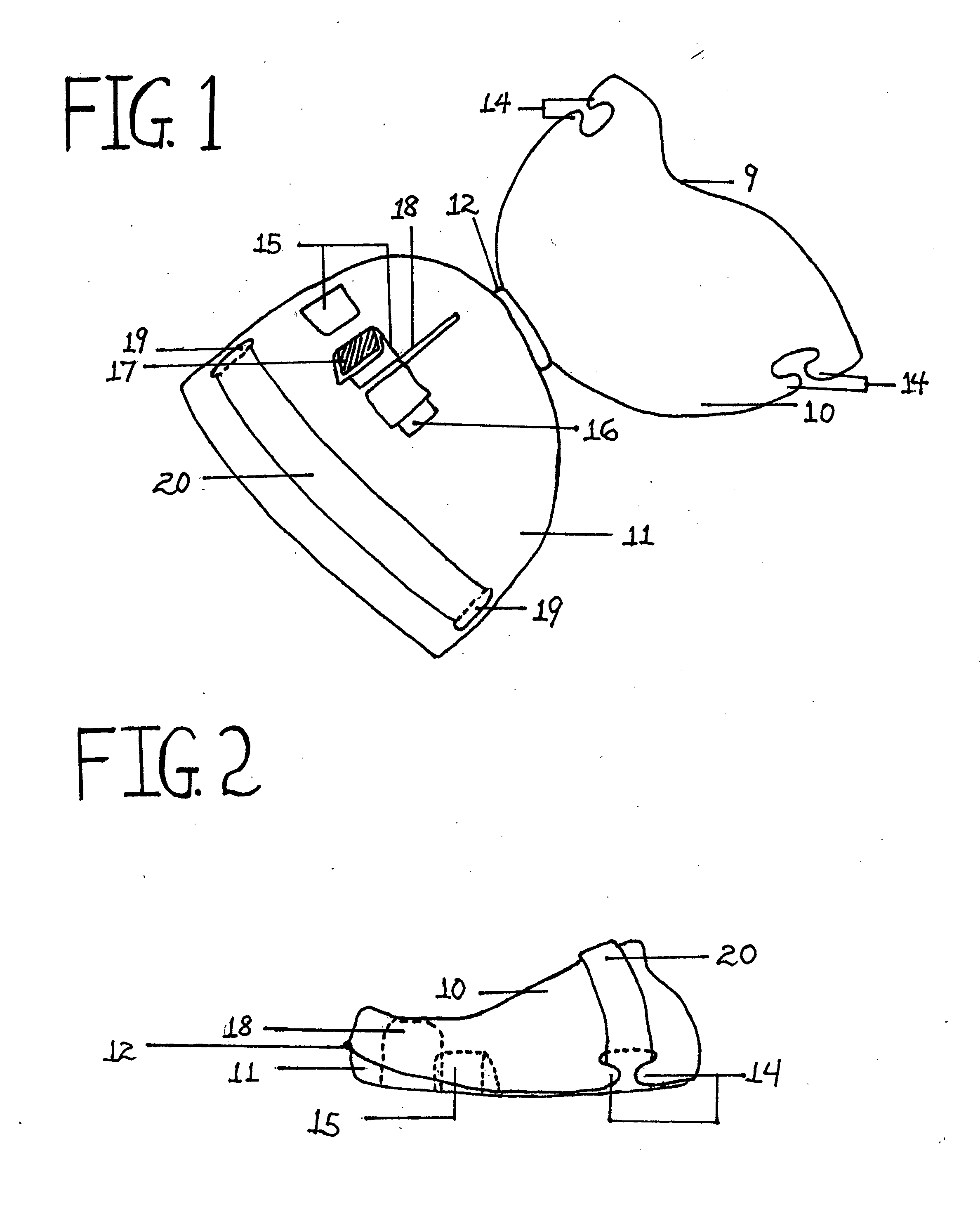 Wearable pedicure protection device