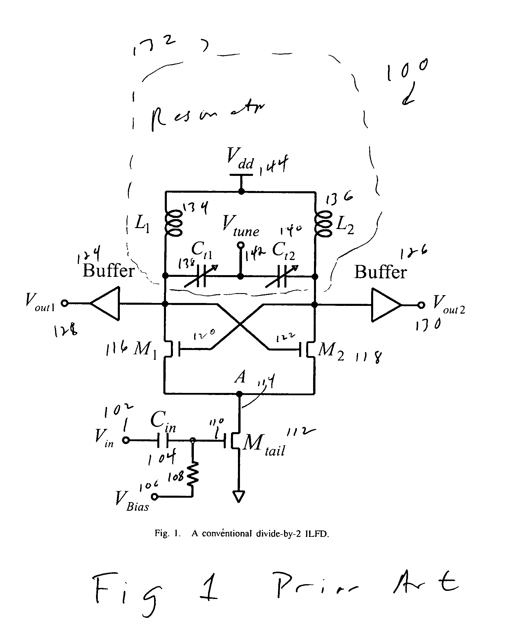 Injection-locked frequency divider