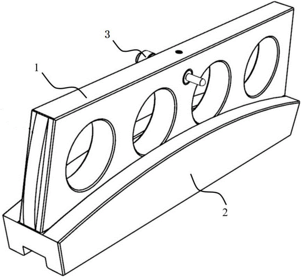 Bull gear involute sample plate