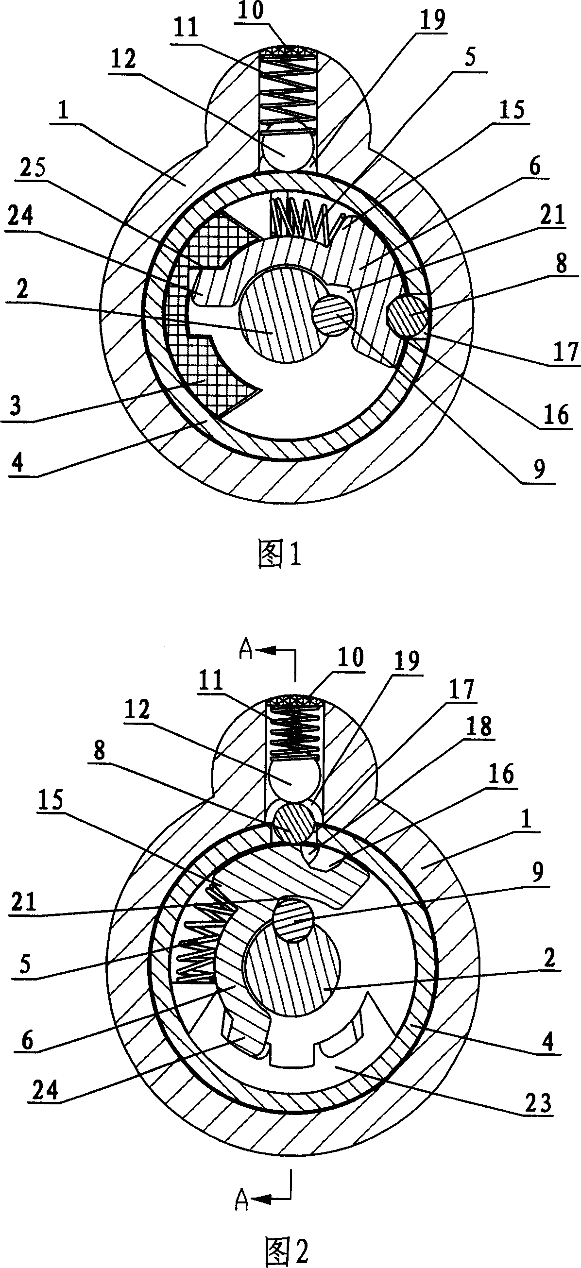 Lock head device