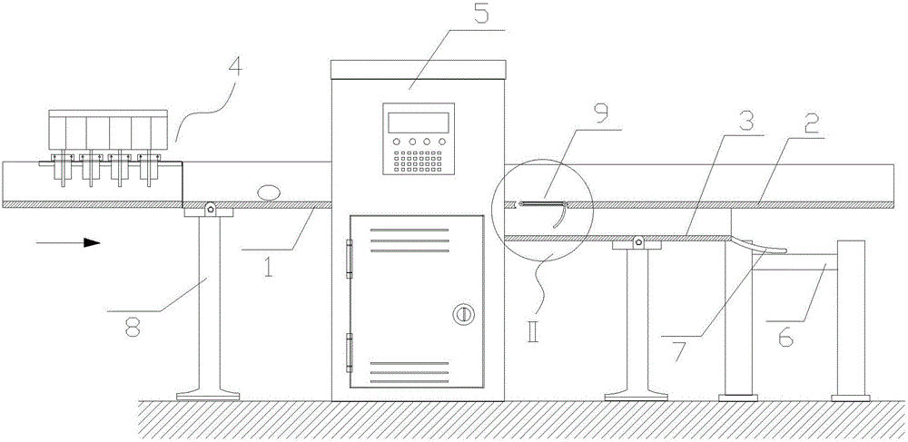 Bird egg sorting device