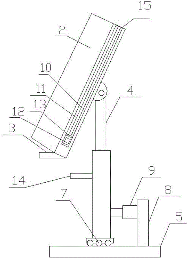 Easel for art teaching