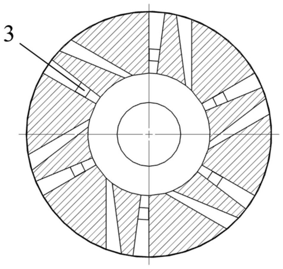 Flue gas recirculation combustion chamber with variable swirl