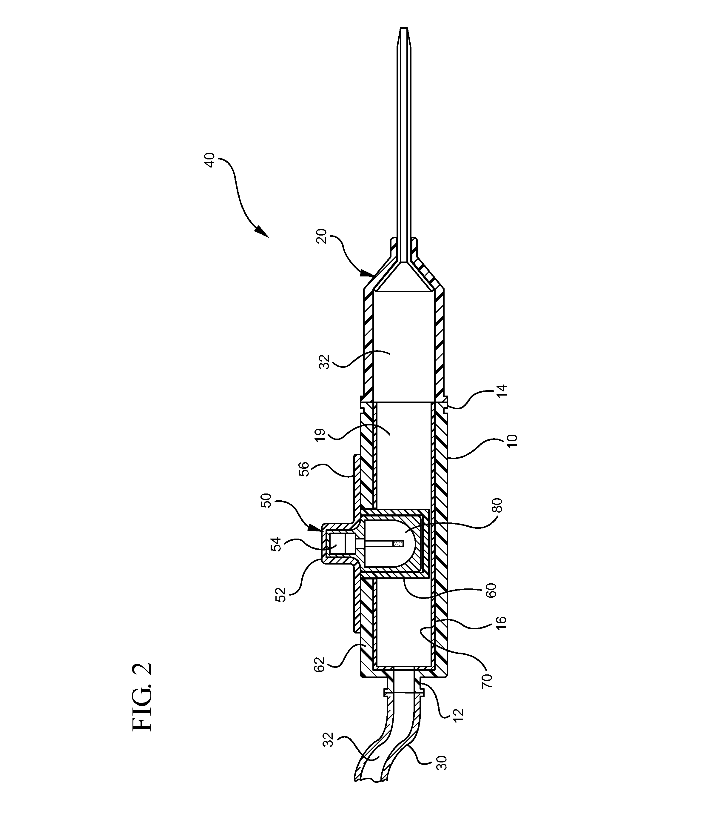 UV-c antimicrobial device for intravenous therapy