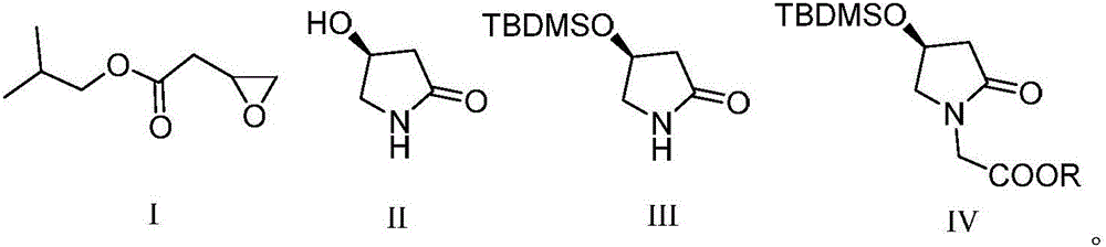 Method for preparing intelligence-improving medicine (S)-oxiracetam