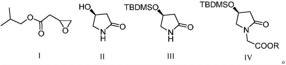 Method for preparing intelligence-improving medicine (S)-oxiracetam