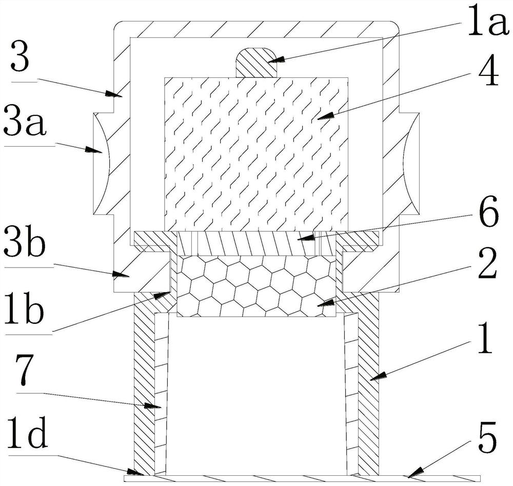 Indwelling needle connector disinfection cap