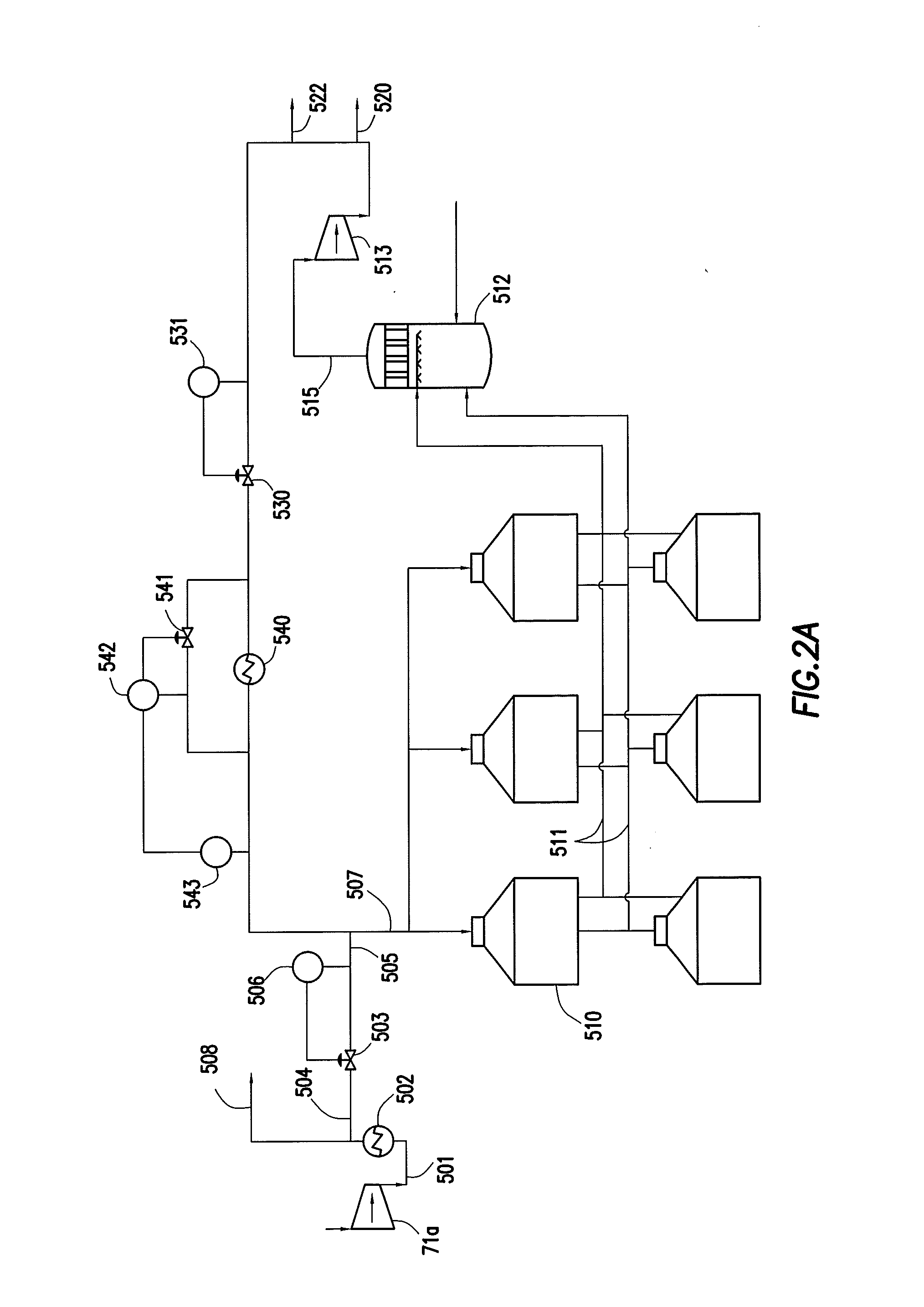 Integrated cascade process for vaporization and recovery of residual LNG in a floating tank application