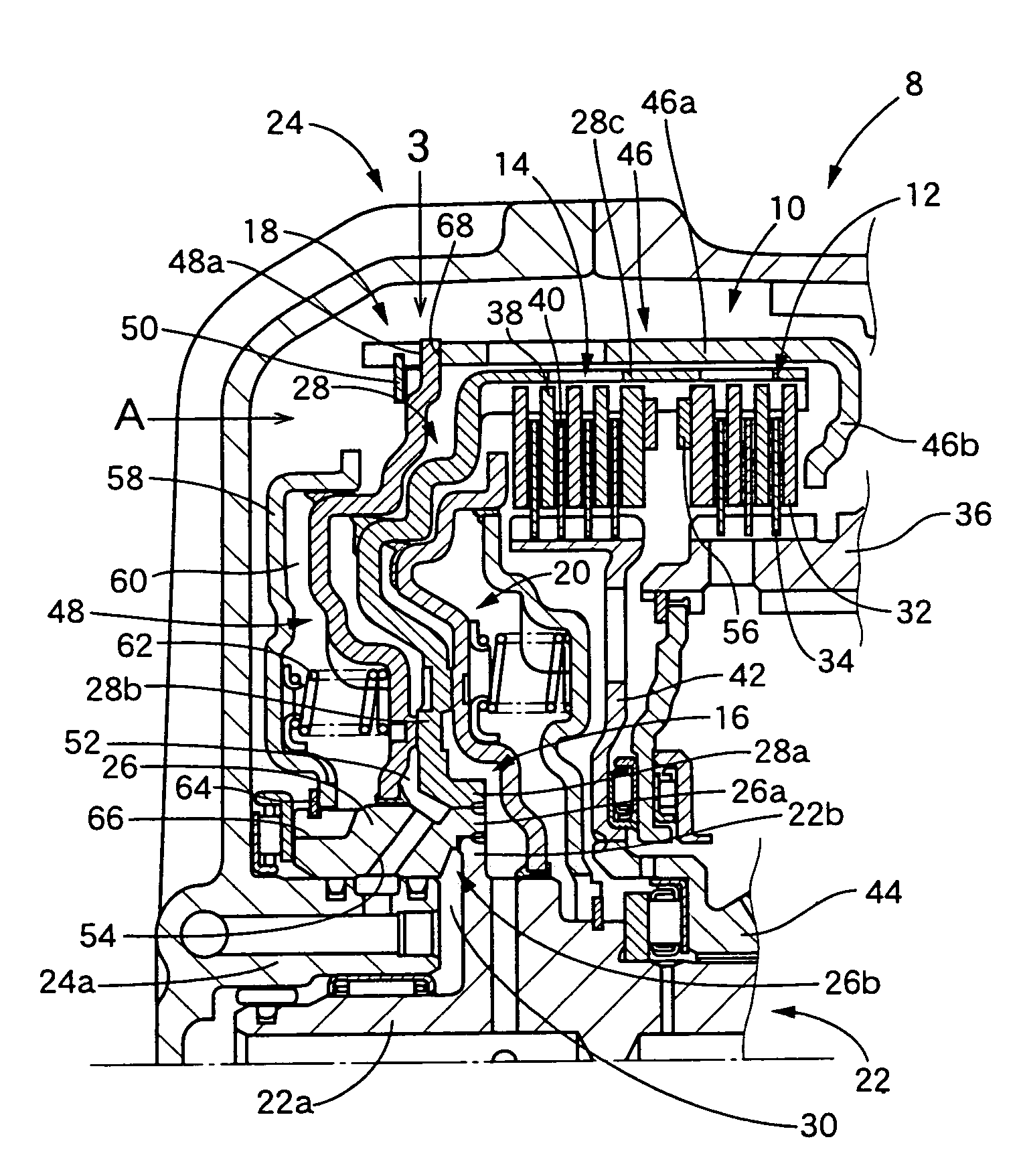 Piston for automatic transmission