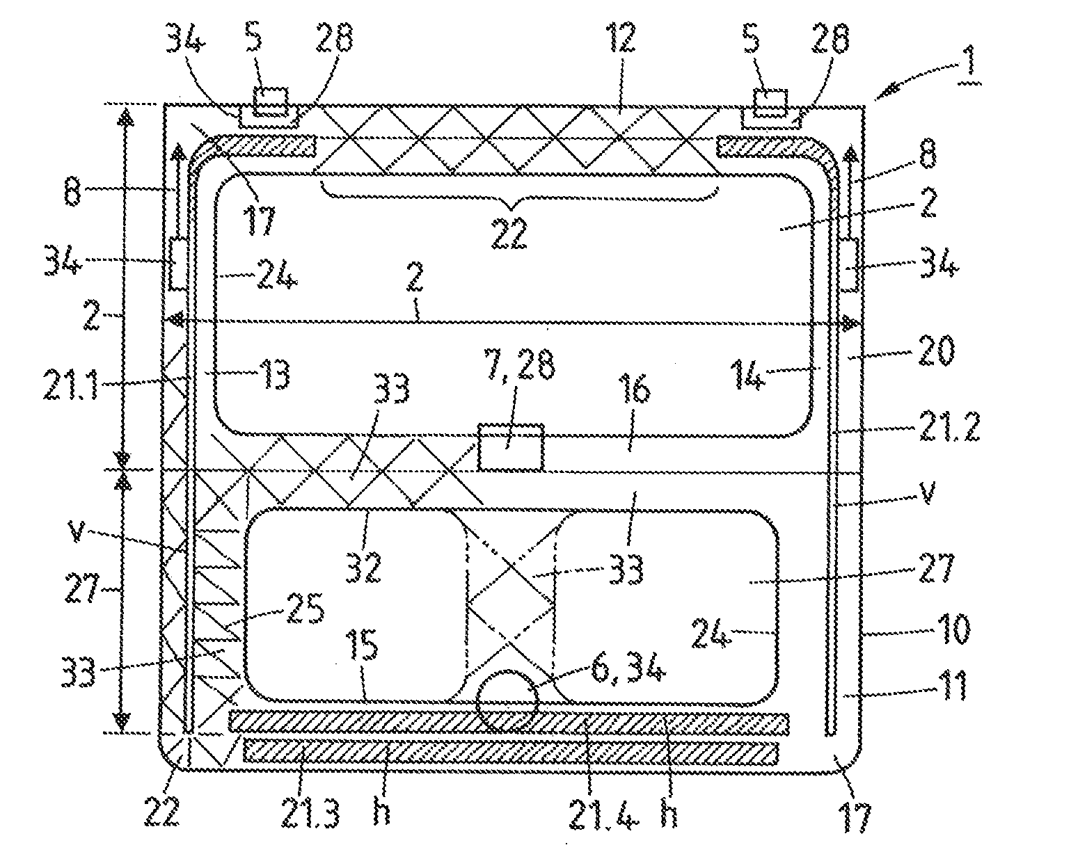 Tailgate from fibre-reinforced thermoplastic plastic