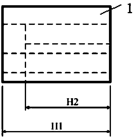 A kind of epc magnetic core for transformer and inductance integration in forward converter