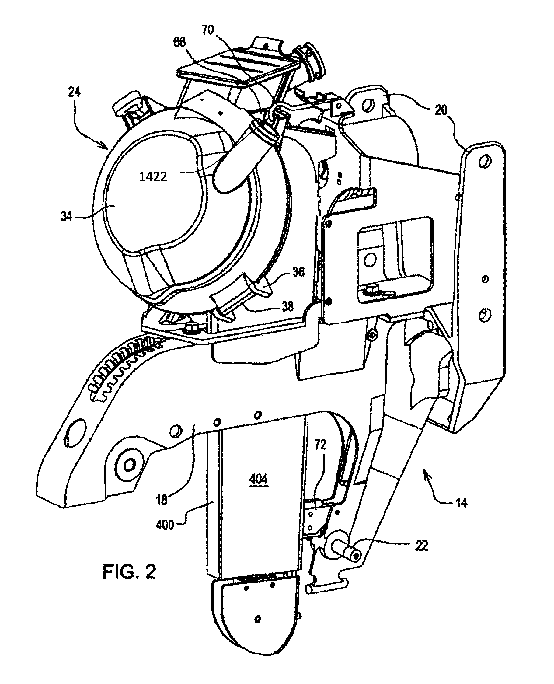 Sensor and sensor mount assembly for seed delivery system