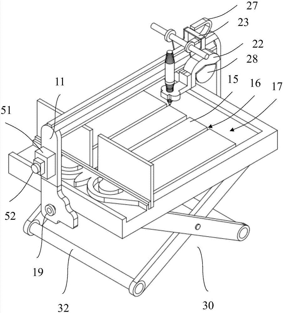 Line cutting machine