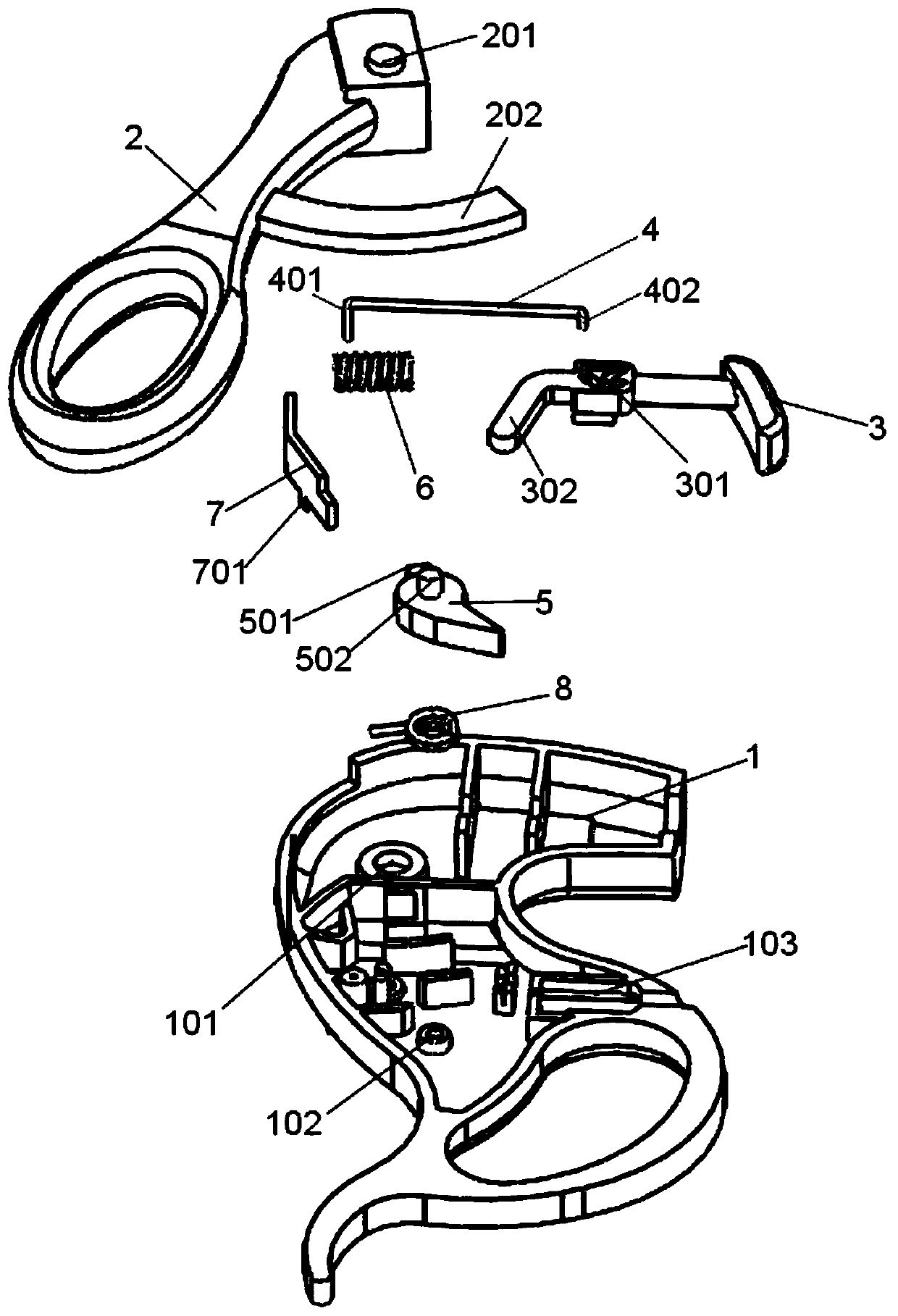 Operating forceps