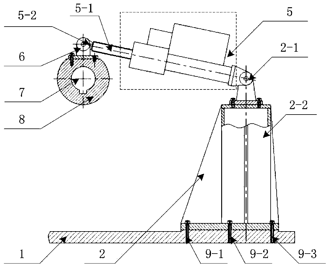 Passive force loading self-adaptive drive control method and system