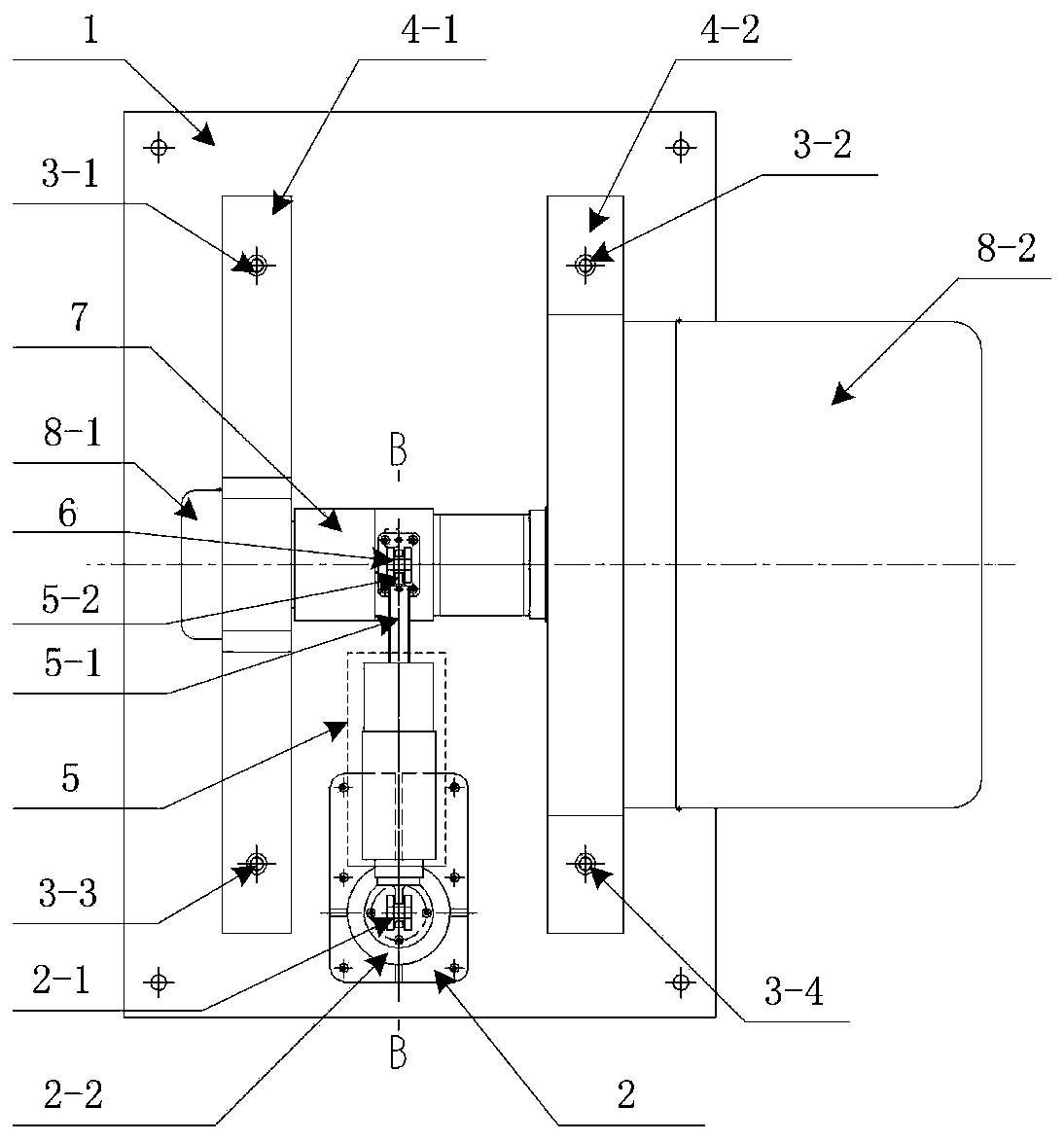 Passive force loading self-adaptive drive control method and system