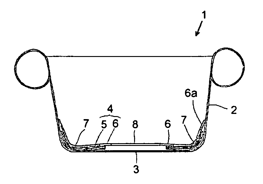 Container for electromagnetic cookers