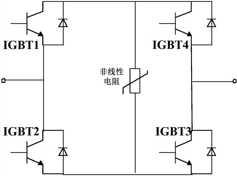 Cascade full-bridge direct-current breaker