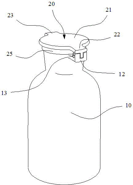 De-oxidant seal bottle