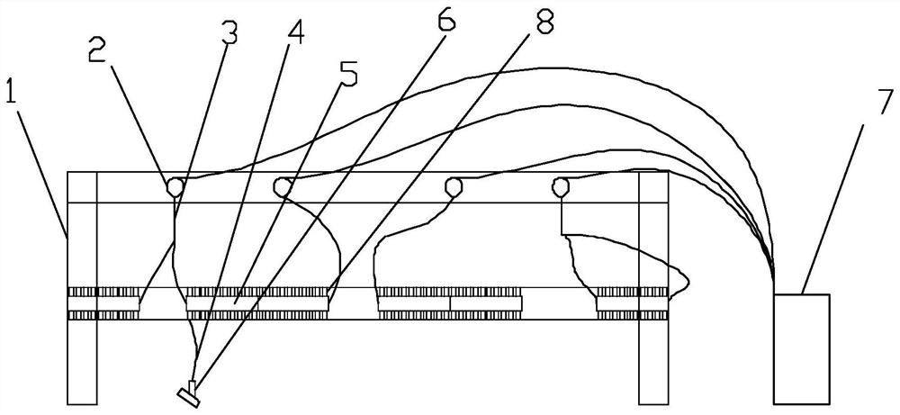 Automatic alcohol spraying device