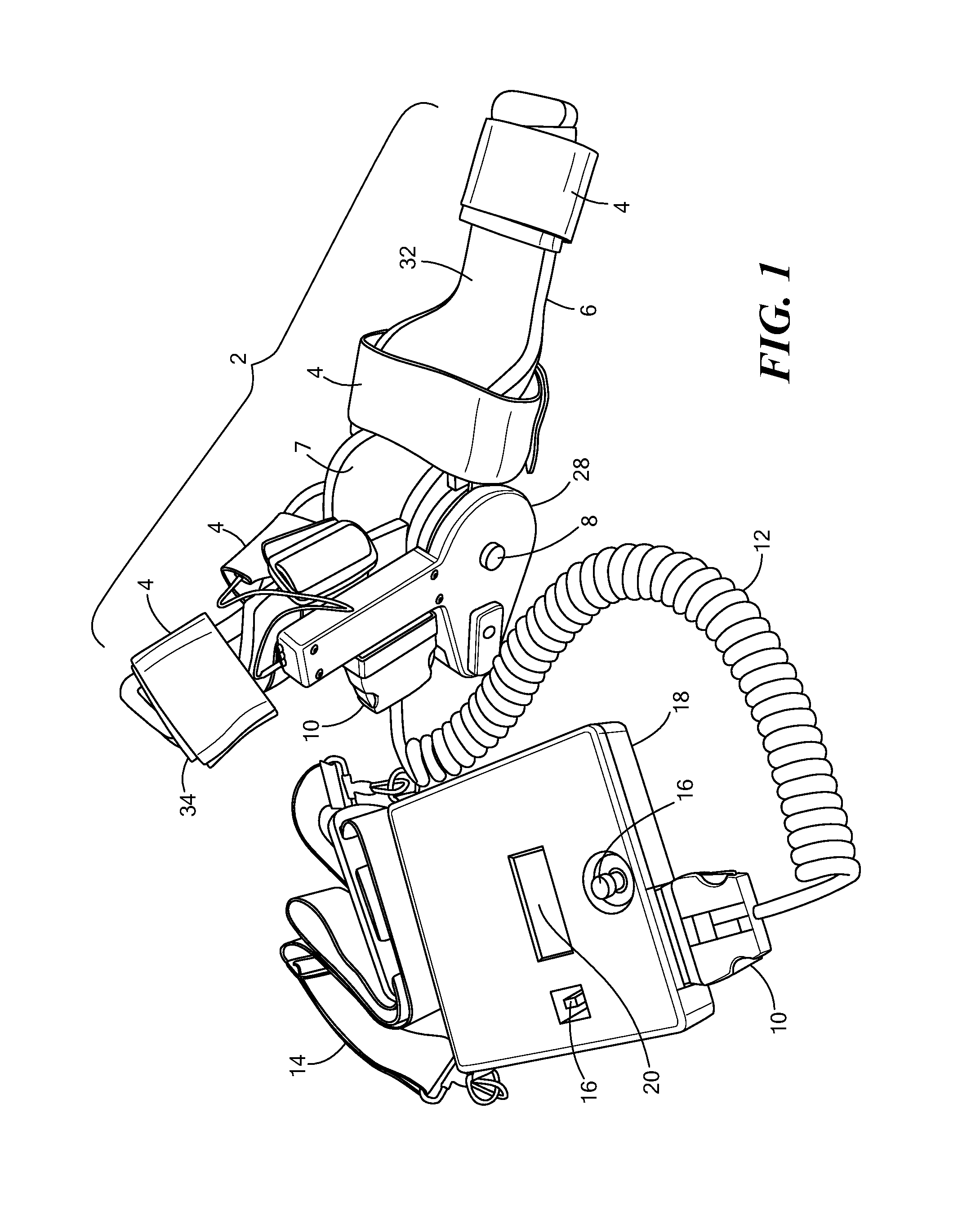 Powered Orthotic Device and Method of Using Same