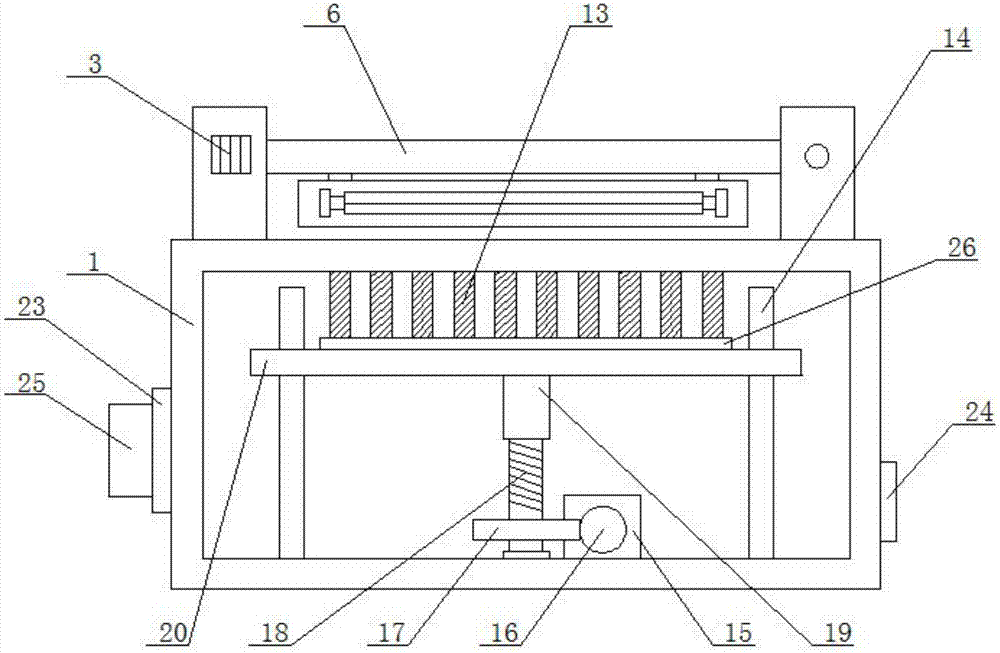 3D printing bearing table with sticking preventing function