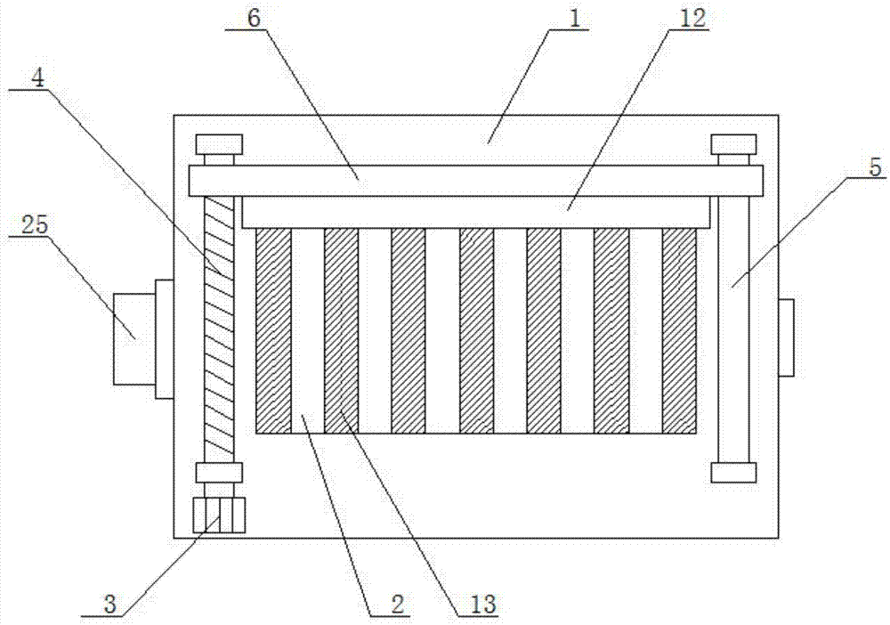 3D printing bearing table with sticking preventing function