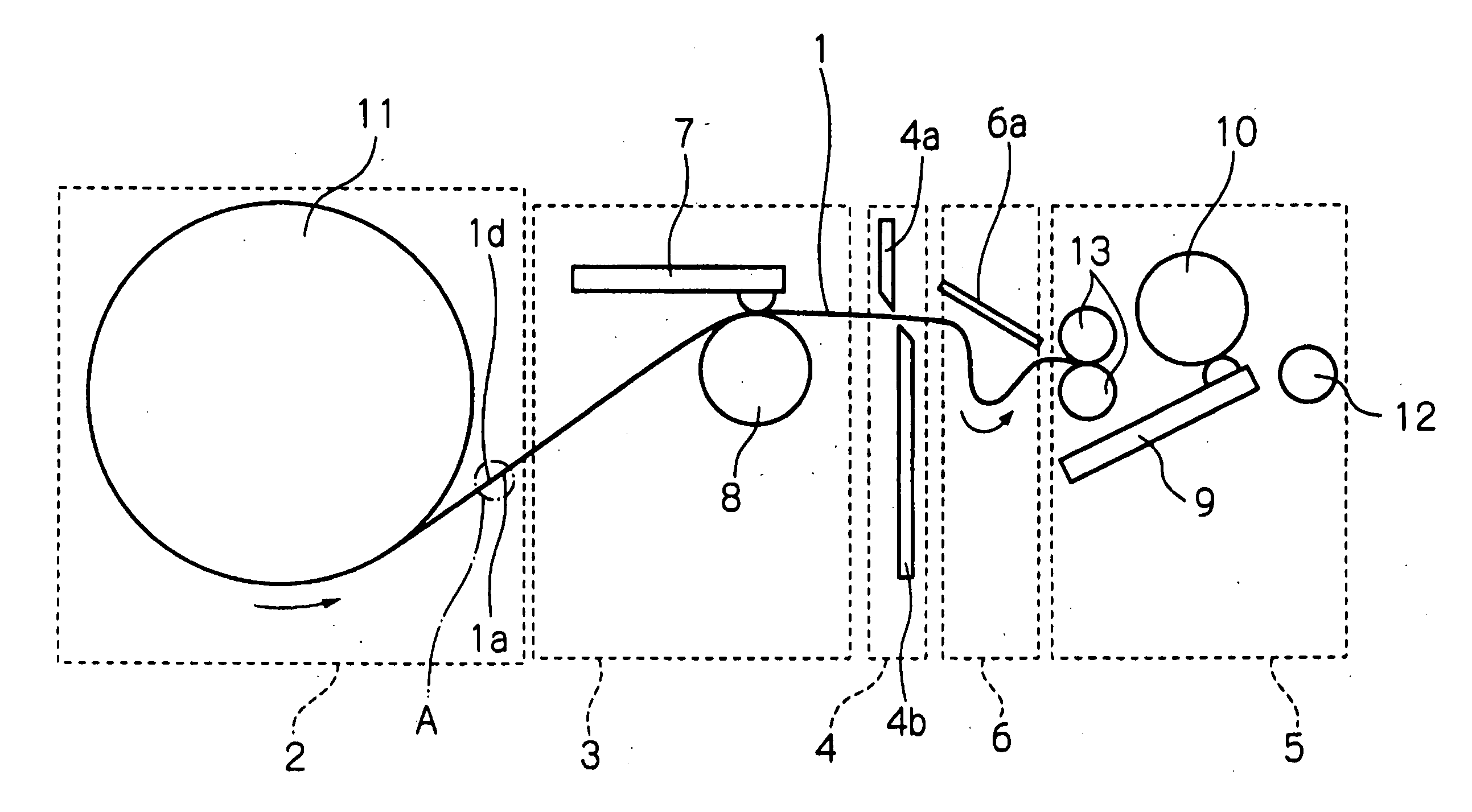 Printer and adhesive label manufacturing device