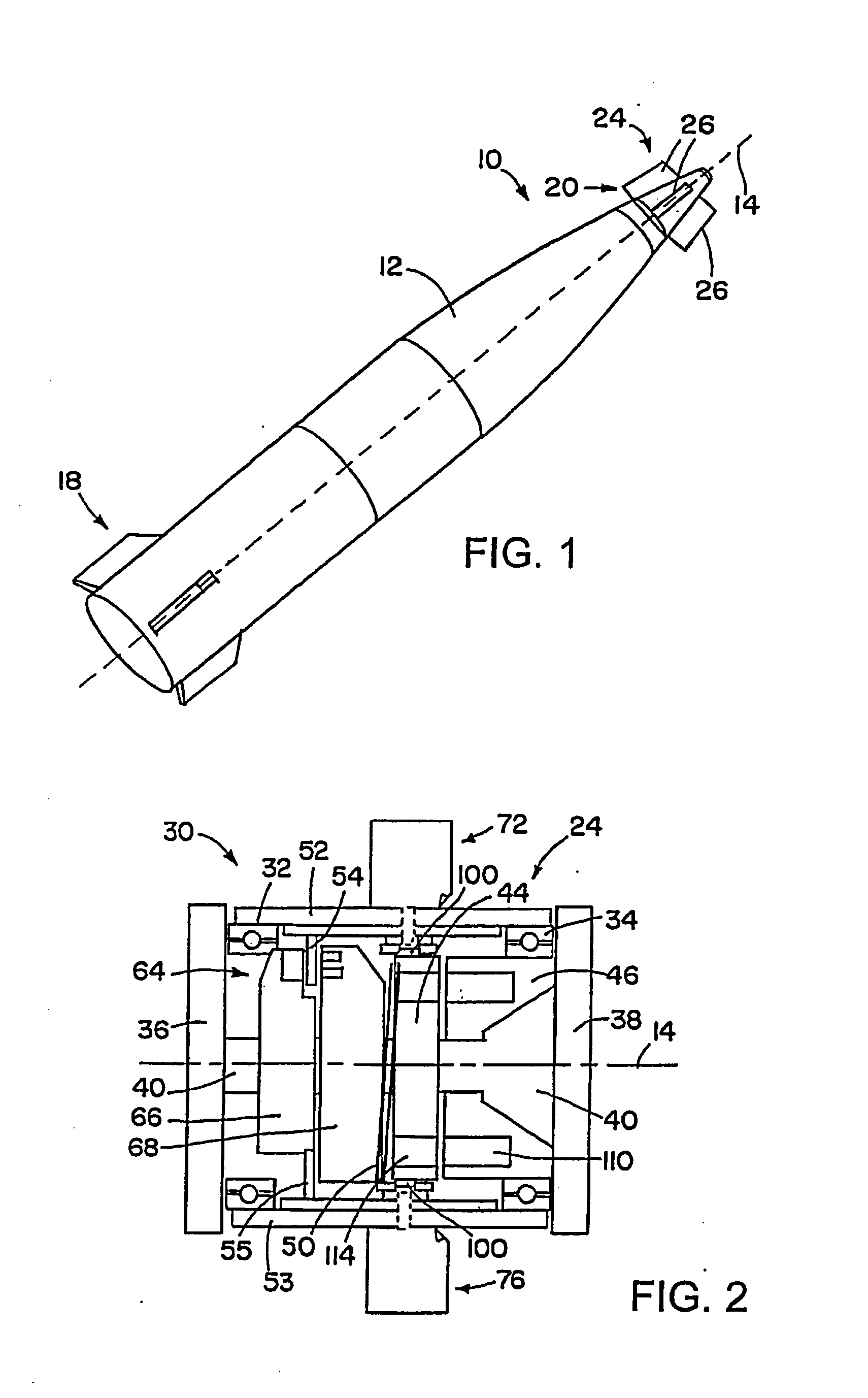 Guidance control for spinning or rolling vehicle