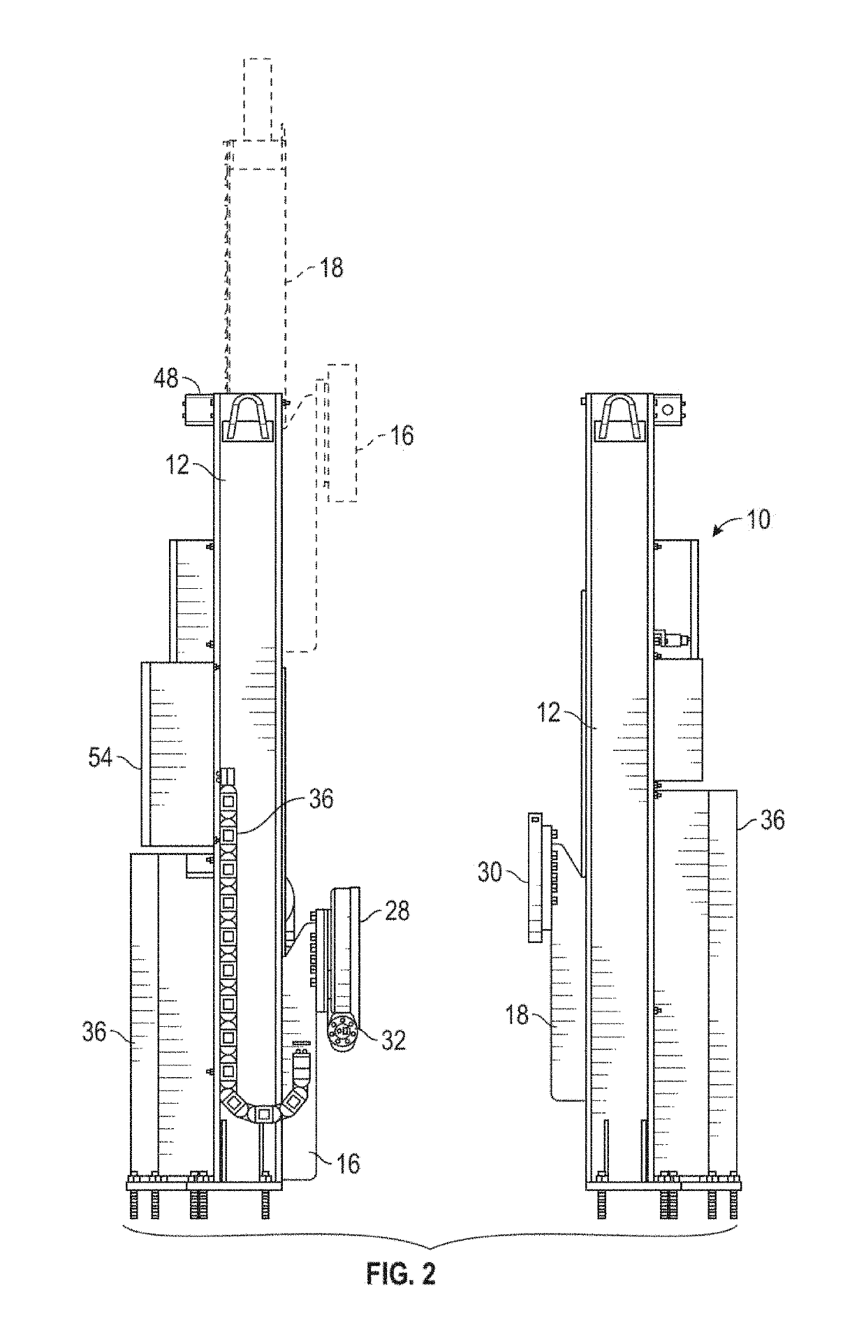 Hydraulic positioner for large and heavy work pieces