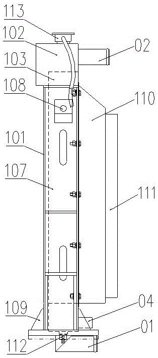 Built-in two-in-one water tank heat exchanger