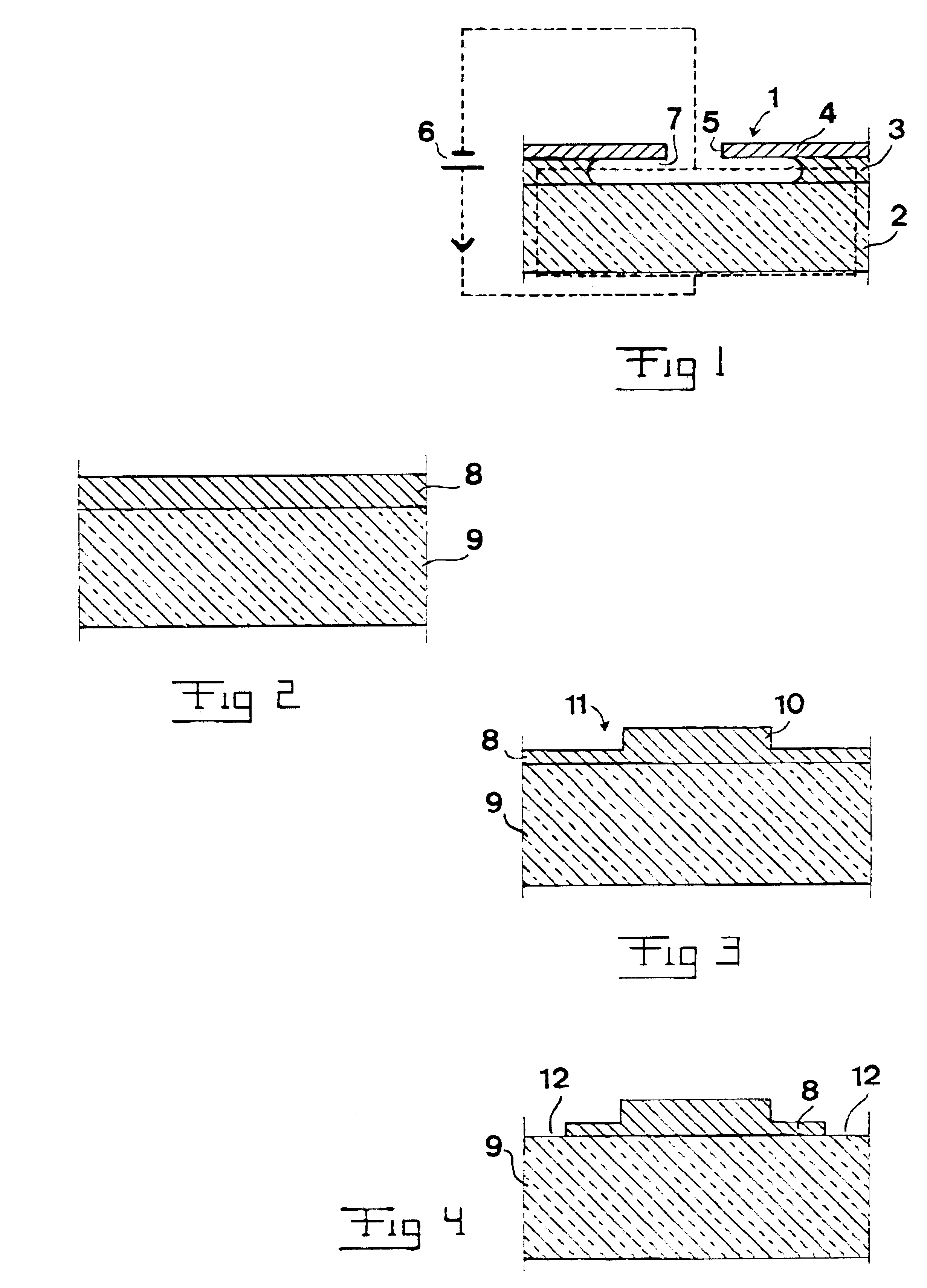 Method of producing a semiconductor device of SiC