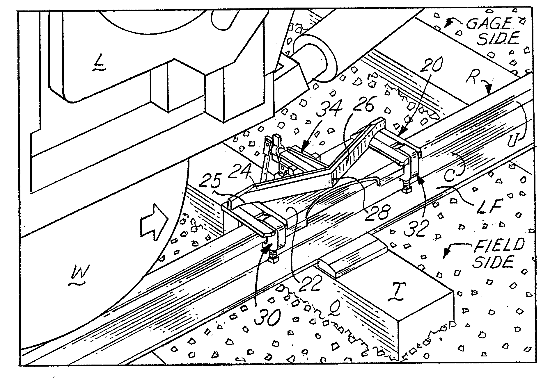 Derail assembly