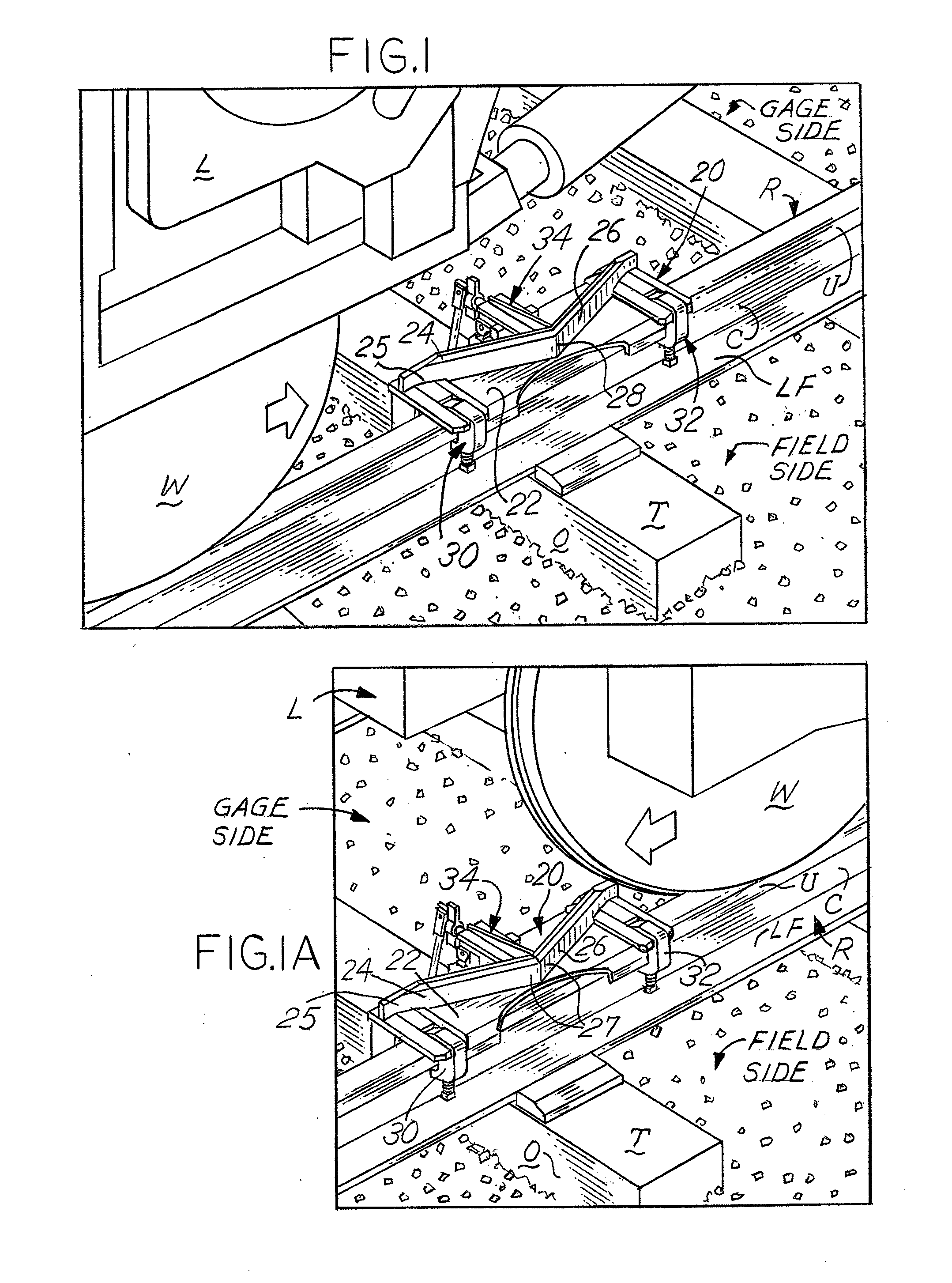 Derail assembly