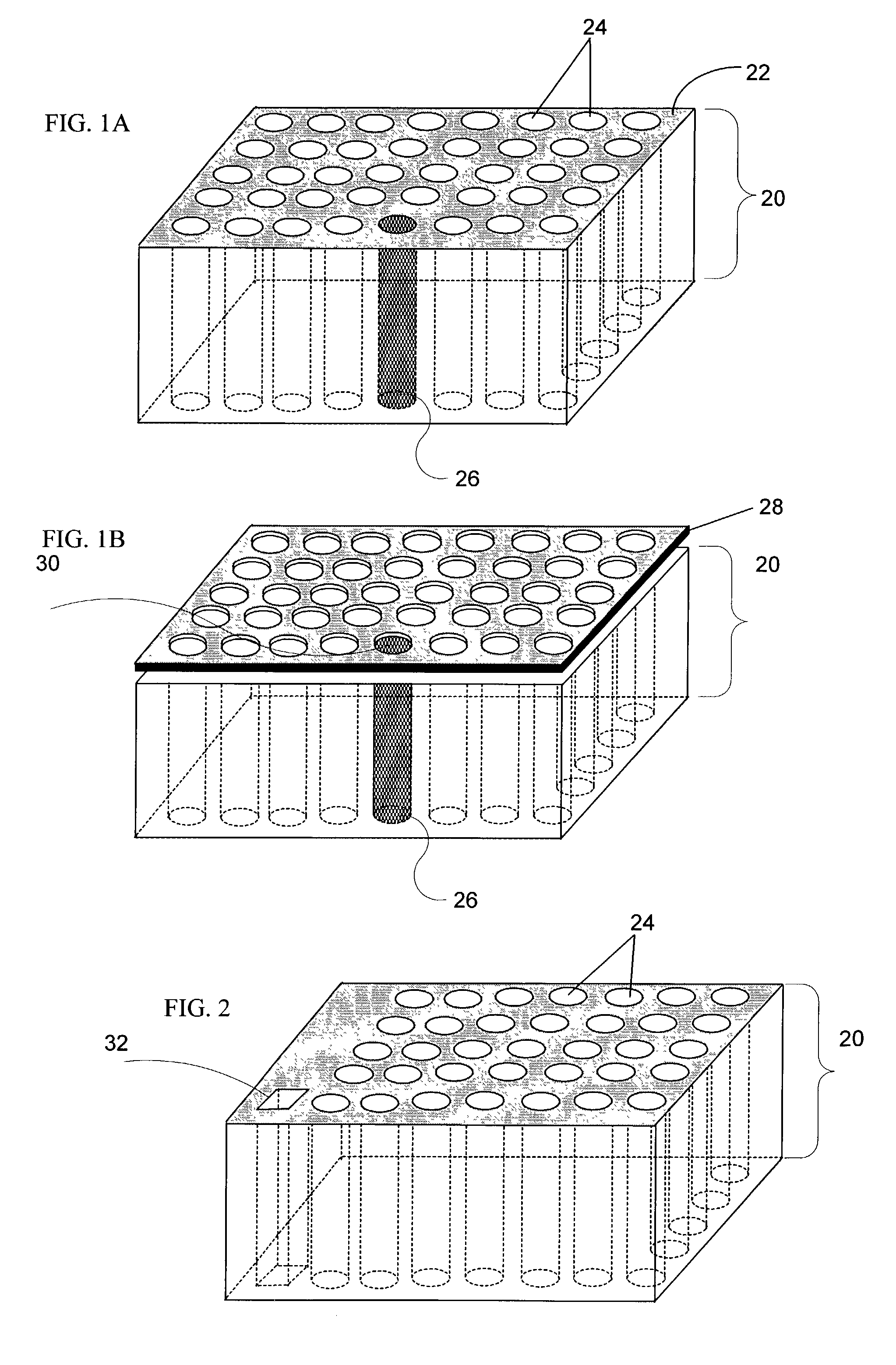 Measurements of multiple molecules using a cryoarray