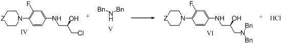 The preparation method of 3-substituted phenyl-5-aminomethyl oxazolidin-2-one