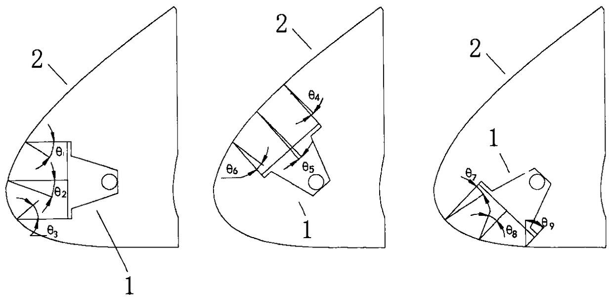 Airplane radome with PMI foam sandwich structure and design method and manufacturing method of airplane radome